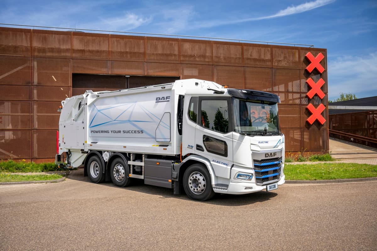 City of Amsterdam orders 40 fully electric DAFs