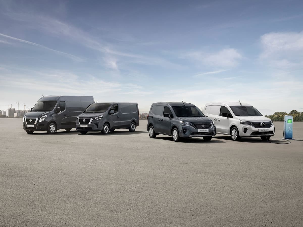 Nissan electrifies the Commercial Vehicle Show with the Townstar EV: the centrepiece of its All-Star LCV lineup