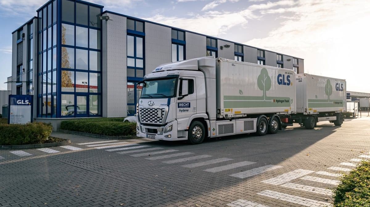 Leading German parcel service successfully deploys Allison Transmission-equipped Hyundai hydrogen fuel cell truck