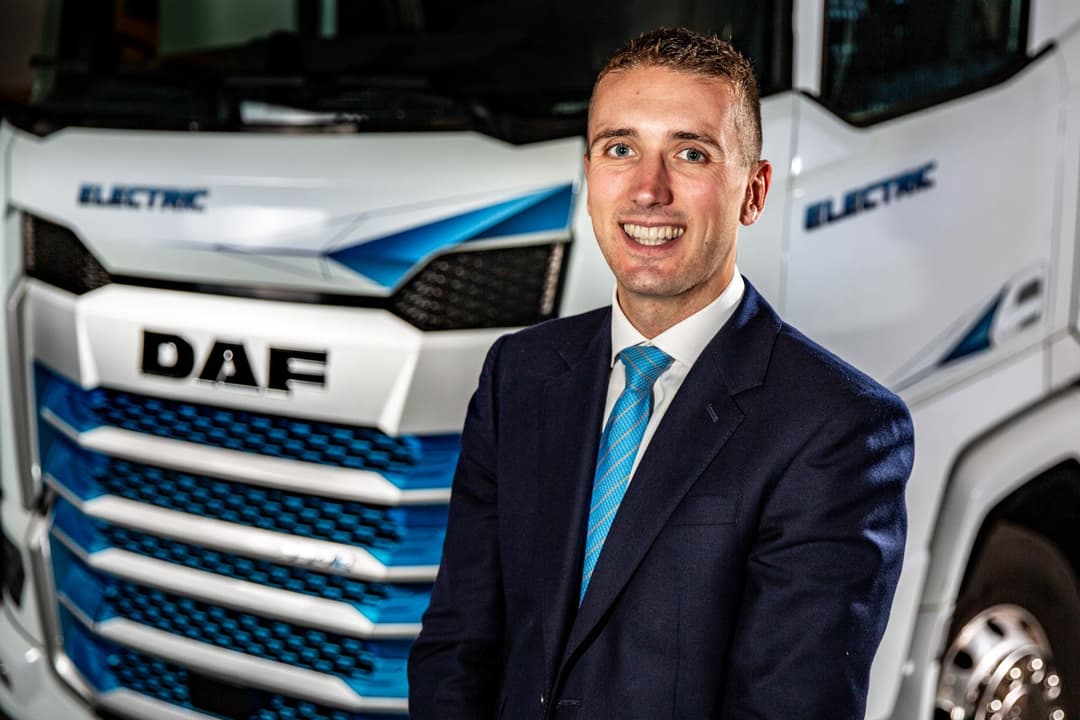 Louis Jones, EV & Connected Services Director, DAF Trucks