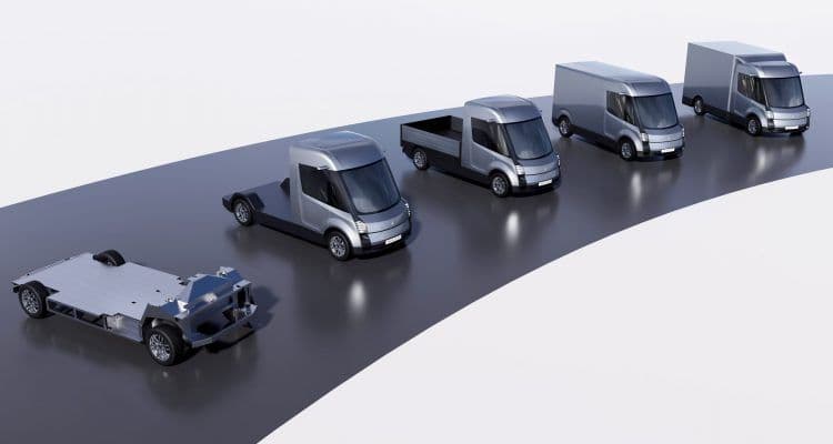 WATT eCV1 unveiled: the foundation of future low-to-medium volume electric light commercial vehicles