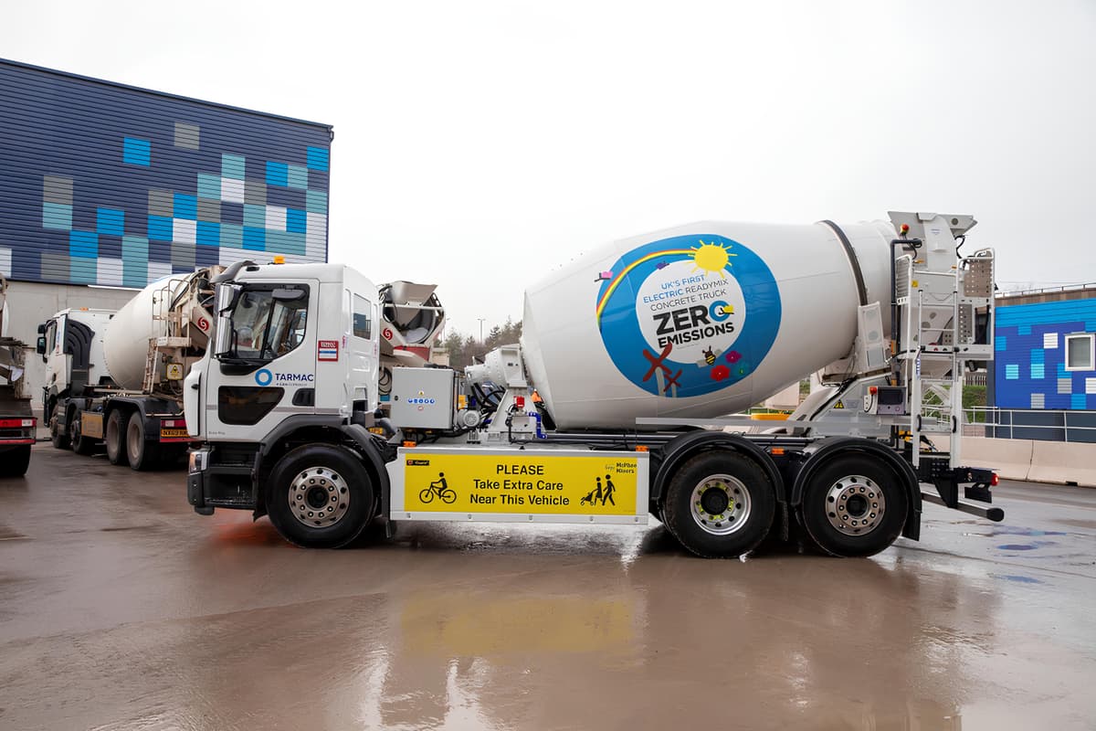 Tarmac launches eMixer Discovery Programme to accelerate construction sector’s shift to zero emissions