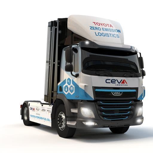 CEVA Logistics partners with Toyota Motor Europe to test new Hydrogen Fuel Cell Truck