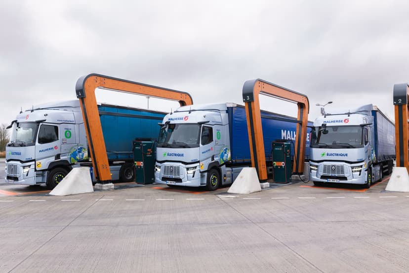 Renault Trucks electrifies its Blainville - Bourg-en-Bresse - Lyon logistics corridor with Malherbe
