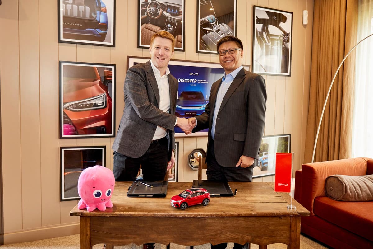 Octopus EV and BYD agree landmark deal as manufacturer launches in the UK