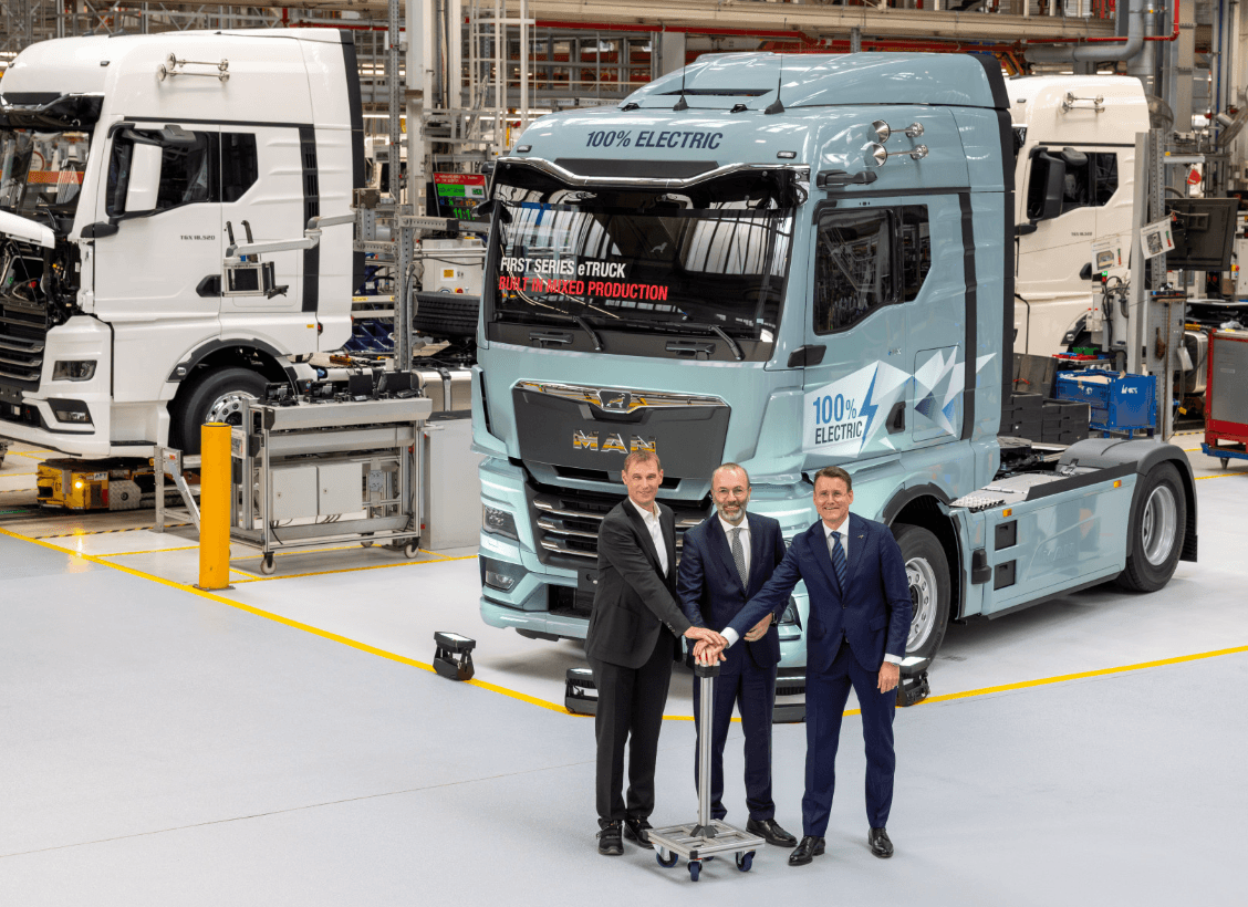 MAN starts series production of electric trucks