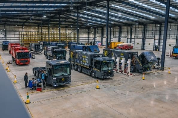 Lunaz UEV proven to be the world’s least polluting refuse truck in new study