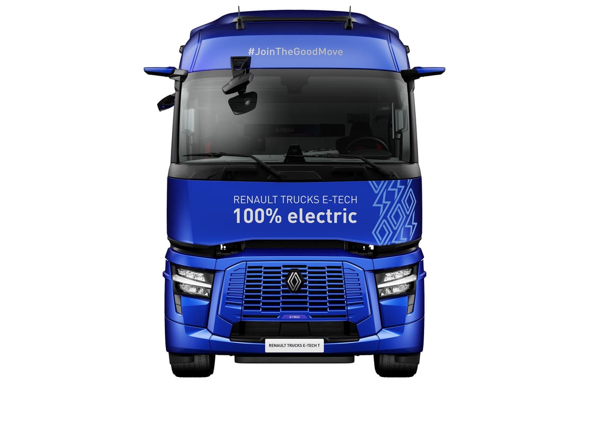 600 km range for the Renault Trucks E-Tech T, from 2025