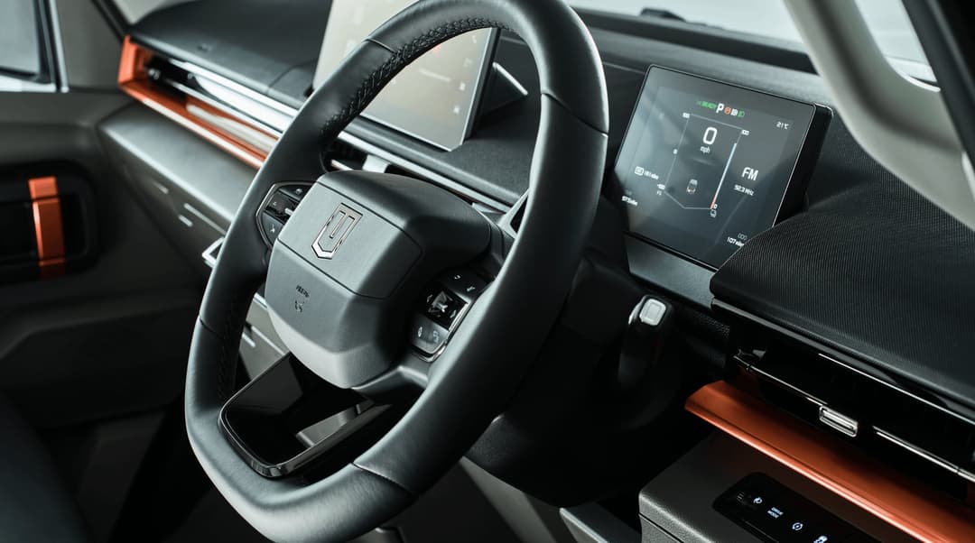 Interior of Farizon van
