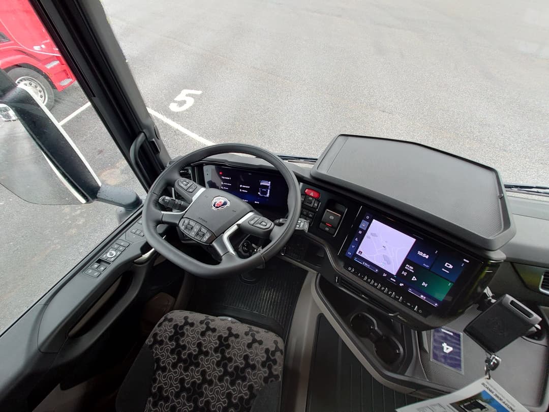 Cab inside Scania