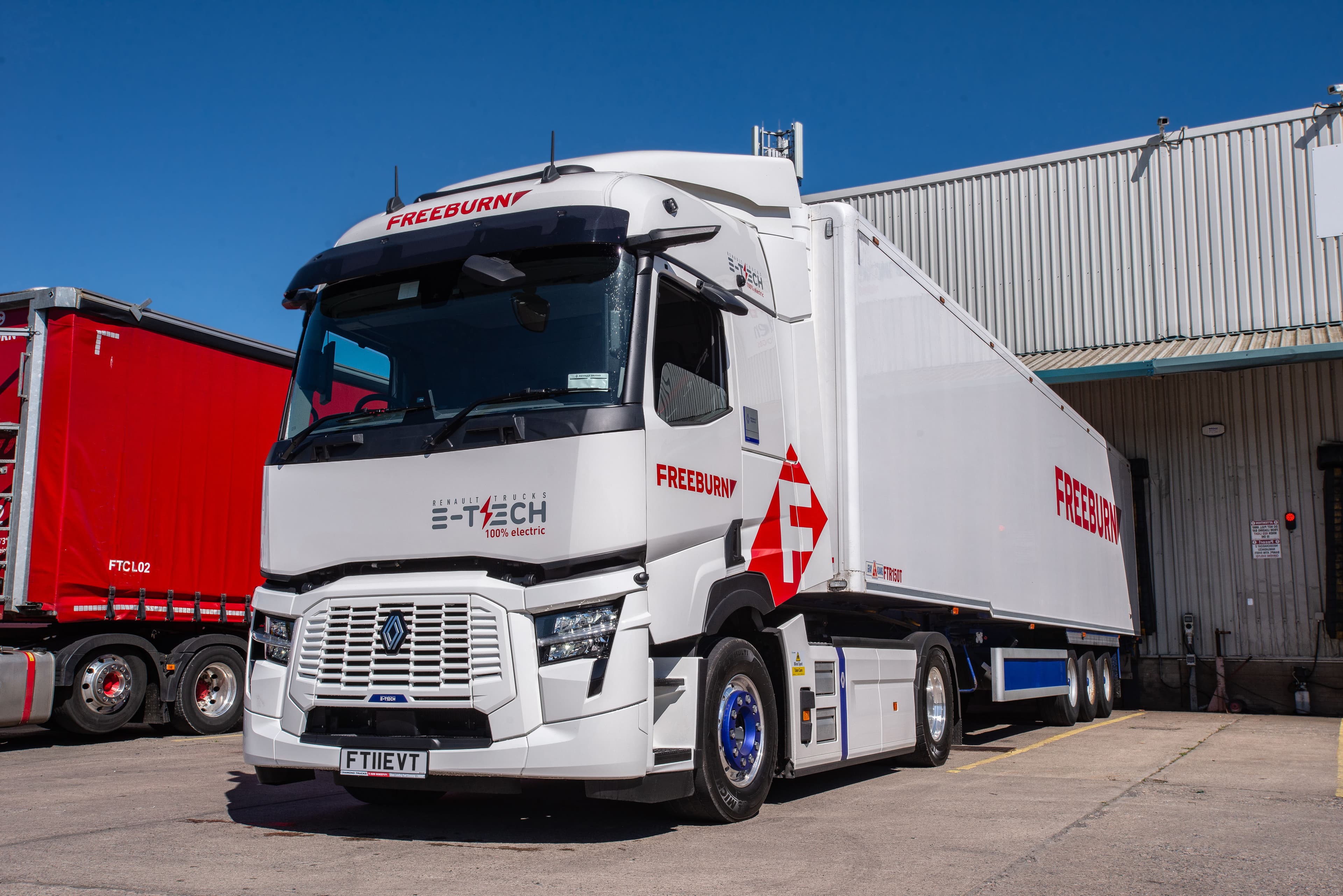 Freeburn Transport charges ahead with first Renault Trucks E-Tech T in Northern Ireland