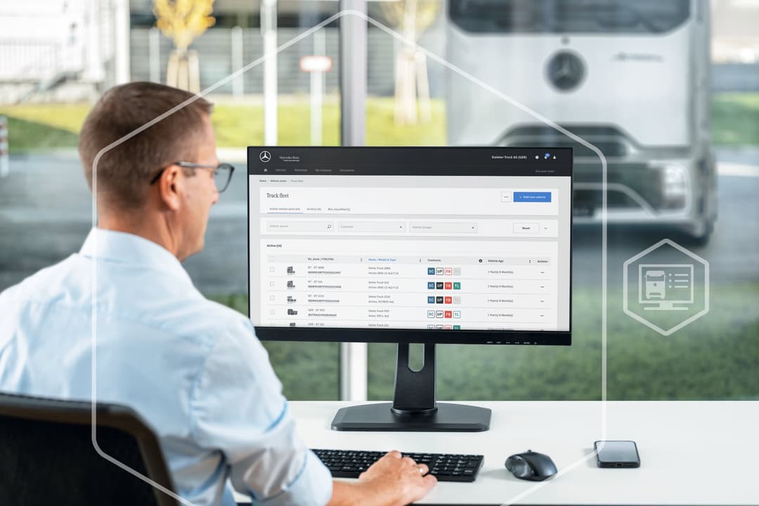 Mercedes Benz Trucks telematics