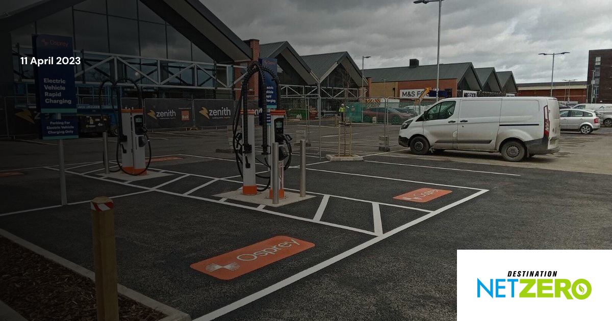 Osprey ramps up its EV charging network roll-out, installing as many ...