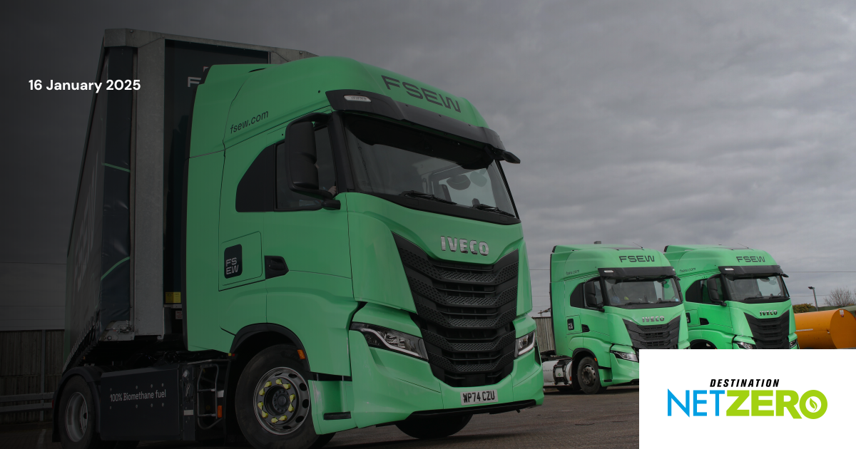 South Wales haulier FSEW has replaced its final four diesel trucks with ...