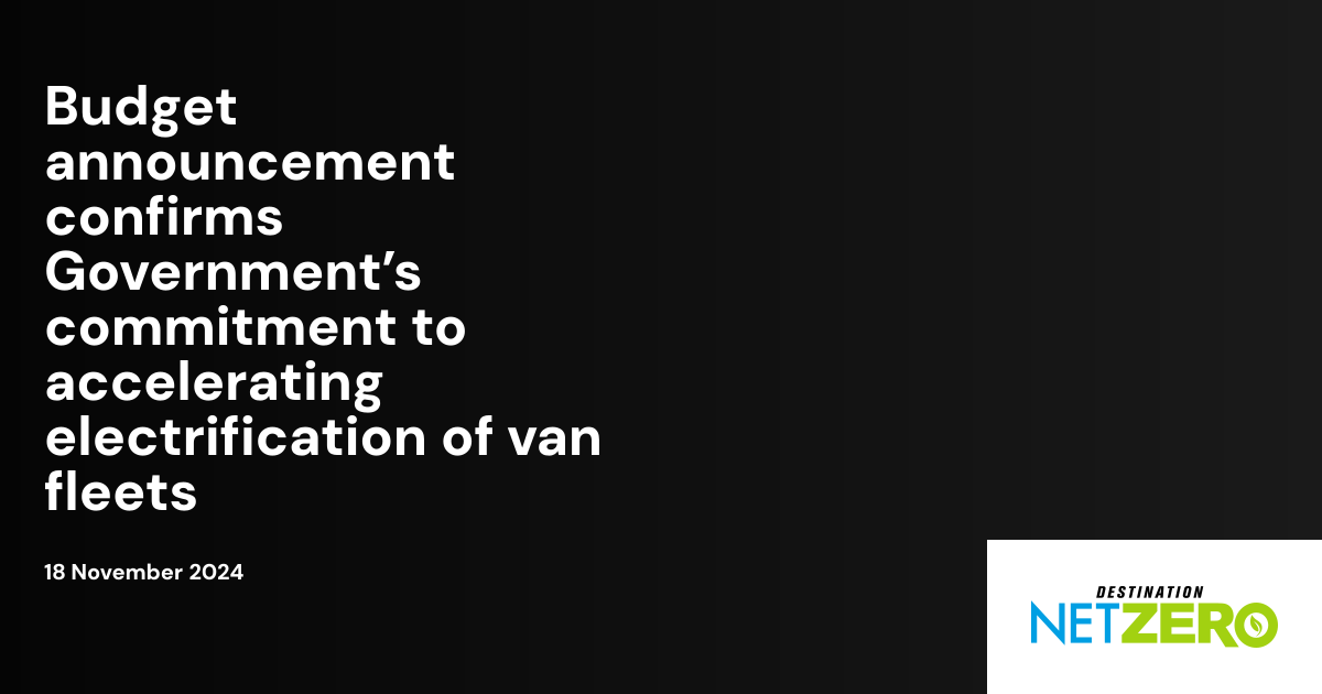 Budget announcement confirms Government’s commitment to accelerating ...