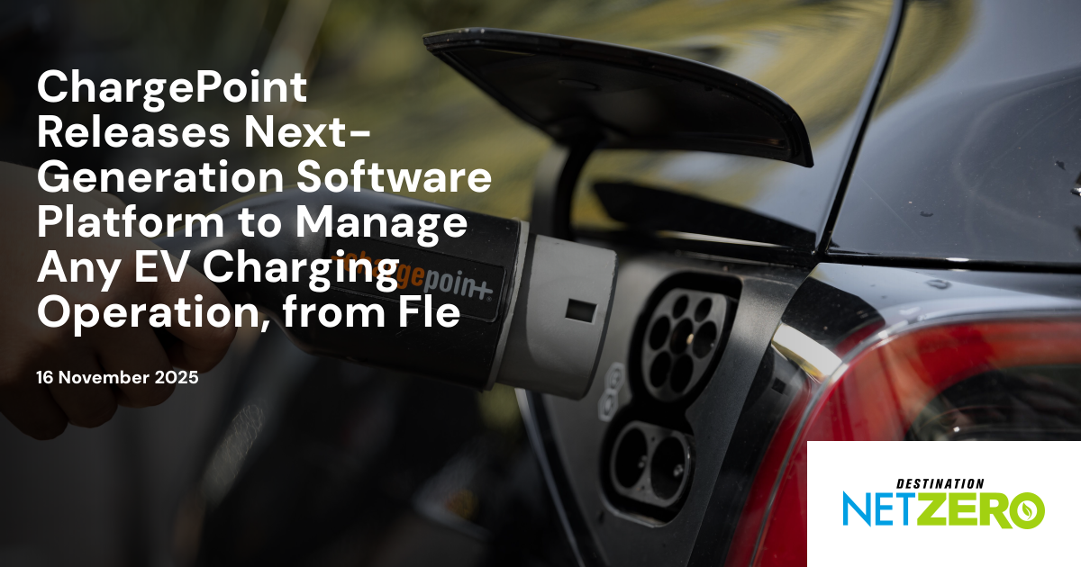 ChargePoint Releases Next-Generation Software Platform to Manage Any EV ...